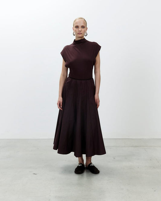 Alysi Popeline Skirt