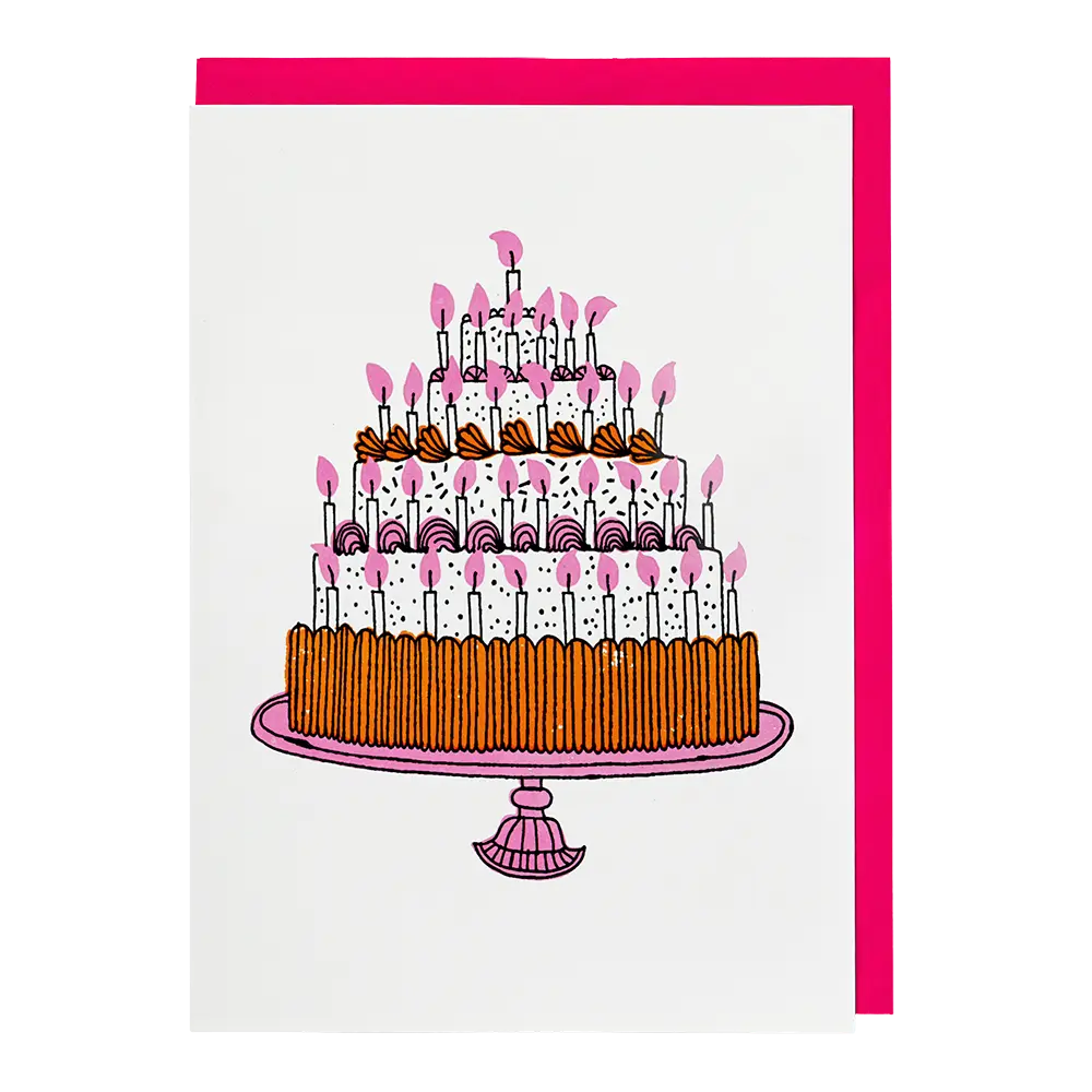 Archivist The Birthday Cake Card