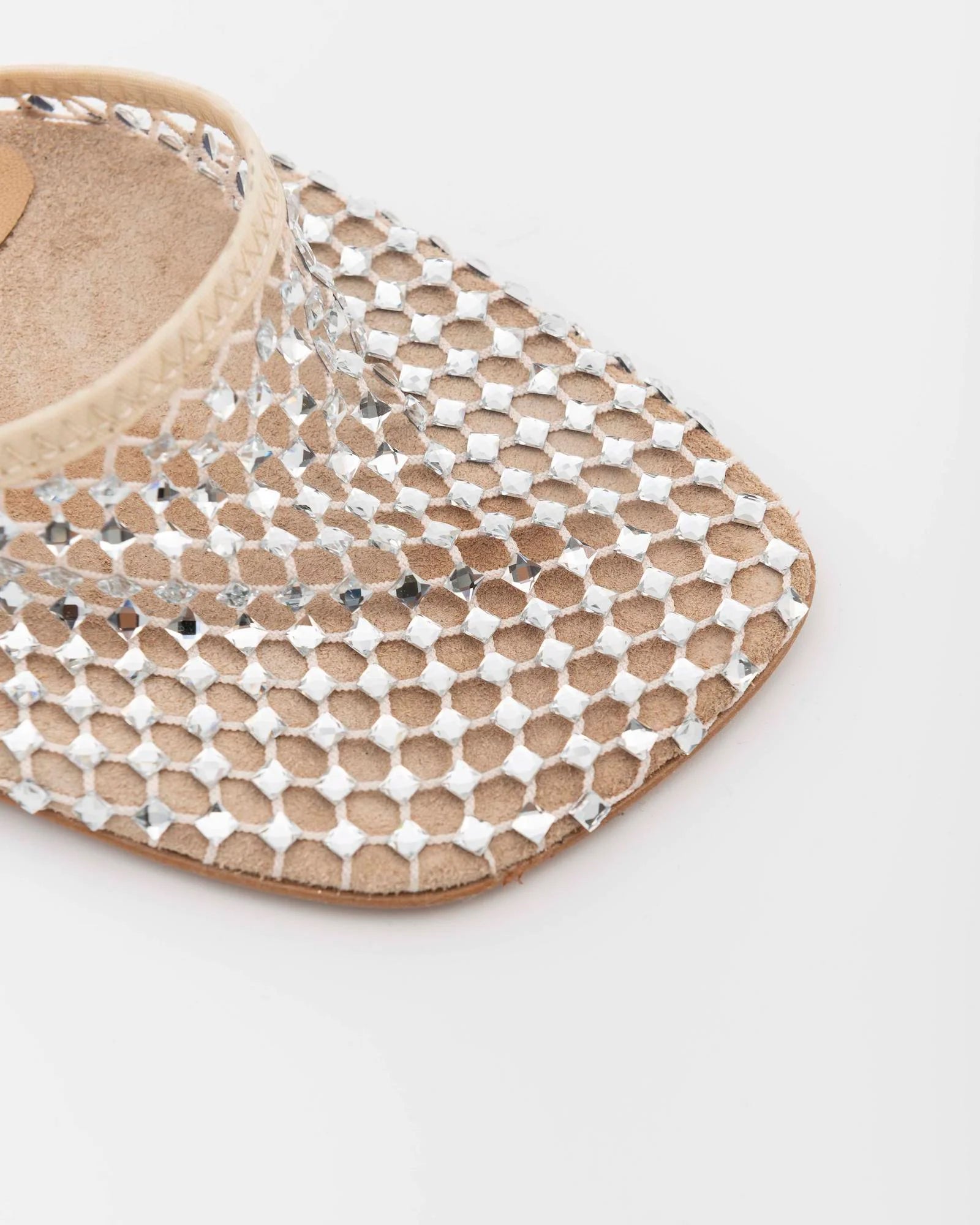 Alysi Strass Heel Mule