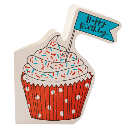Archivist Cupcake Birthday Card