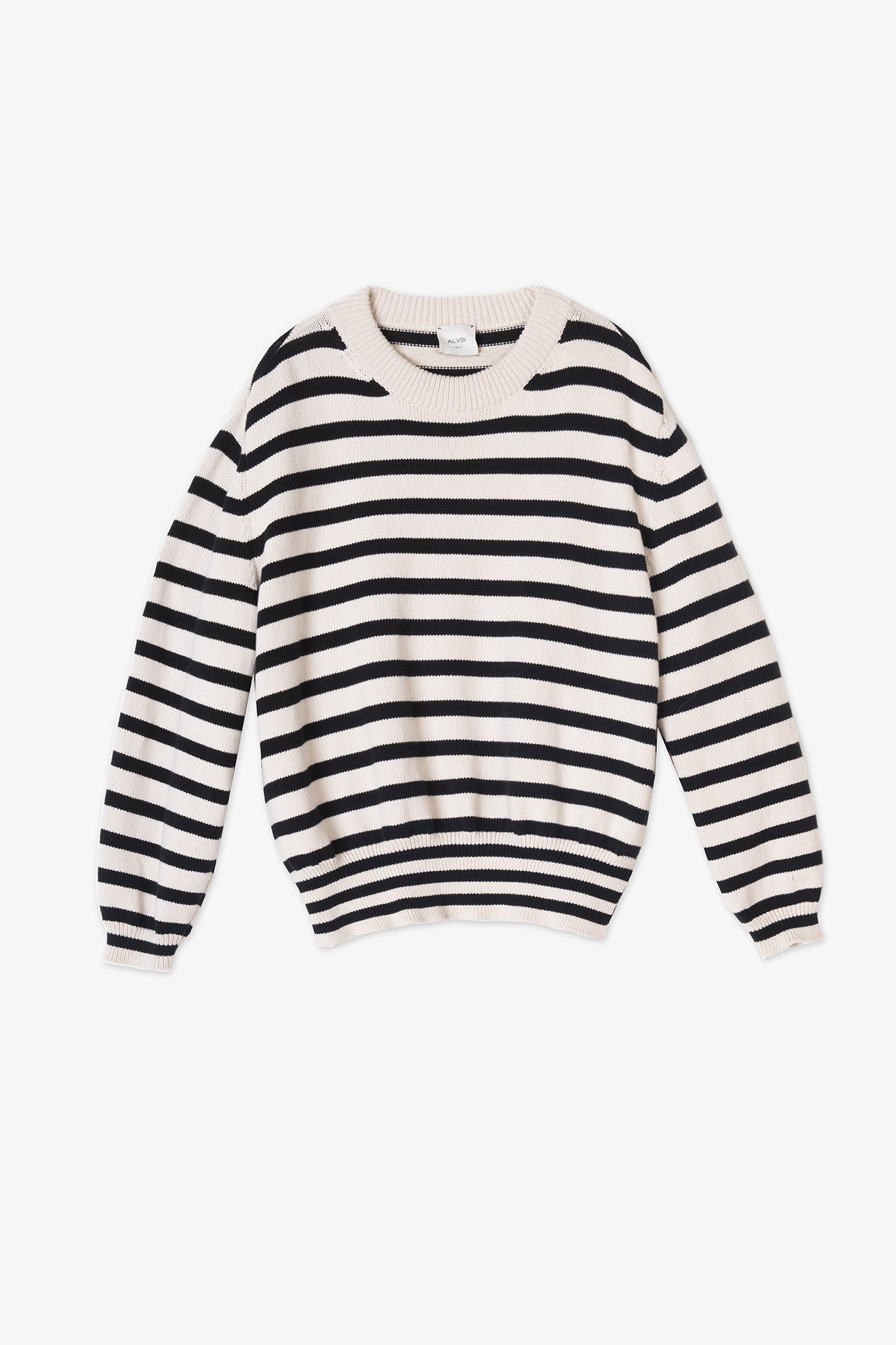 Alysi Spring Stripes Sweater 204419