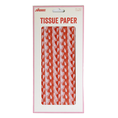 Archivist Sweetheart Stripe Tissue Paper