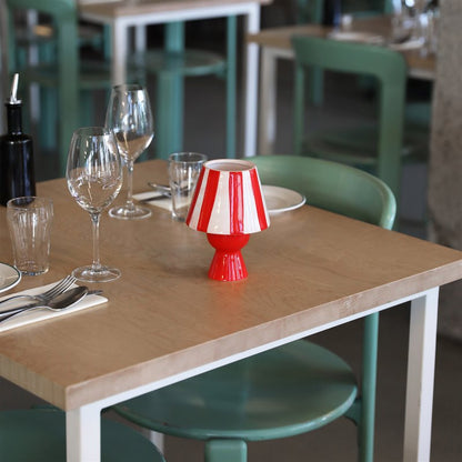 &amp;Klevering Tealight holder cantine red