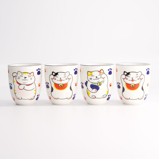 Tokyo Design Studio Kawaii Lucky Cat Cup Giftset