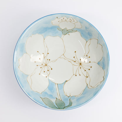 Tokyo Design Studio Sakura Ramen Bowl Blue