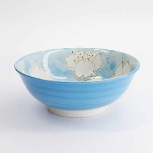 Tokyo Design Studio Sakura Ramen Bowl Blue