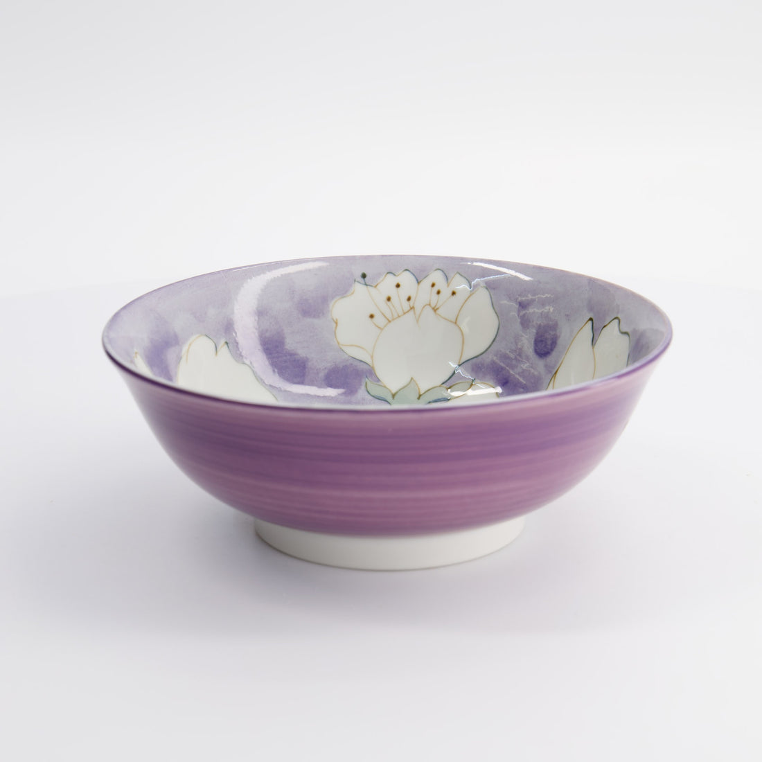 Tokyo Design Studio Sakura Ramen Bowl Purple