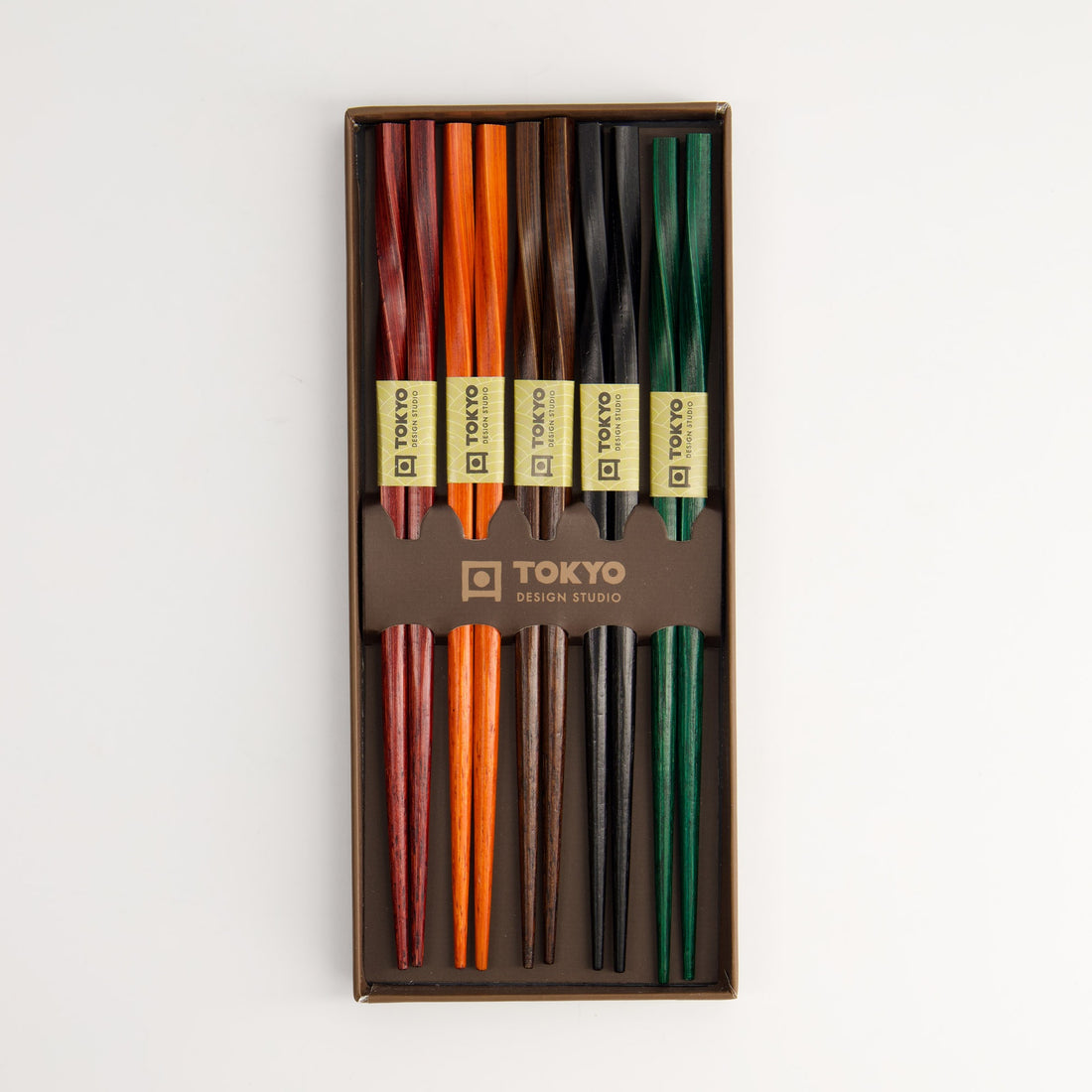 Tokyo Design Studio Chopstick Giftset Twist Color