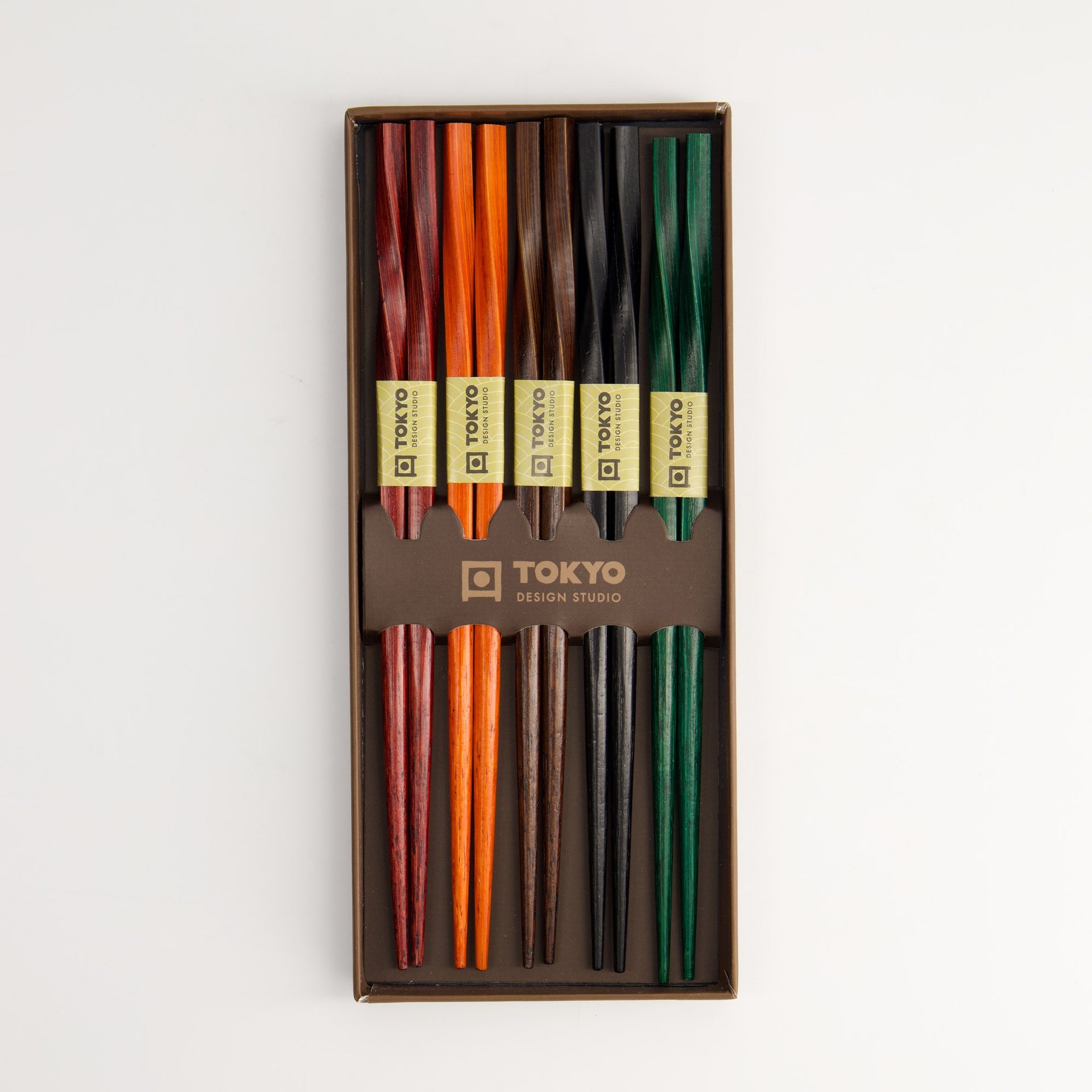 Tokyo Design Studio Chopstick Giftset Twist Color