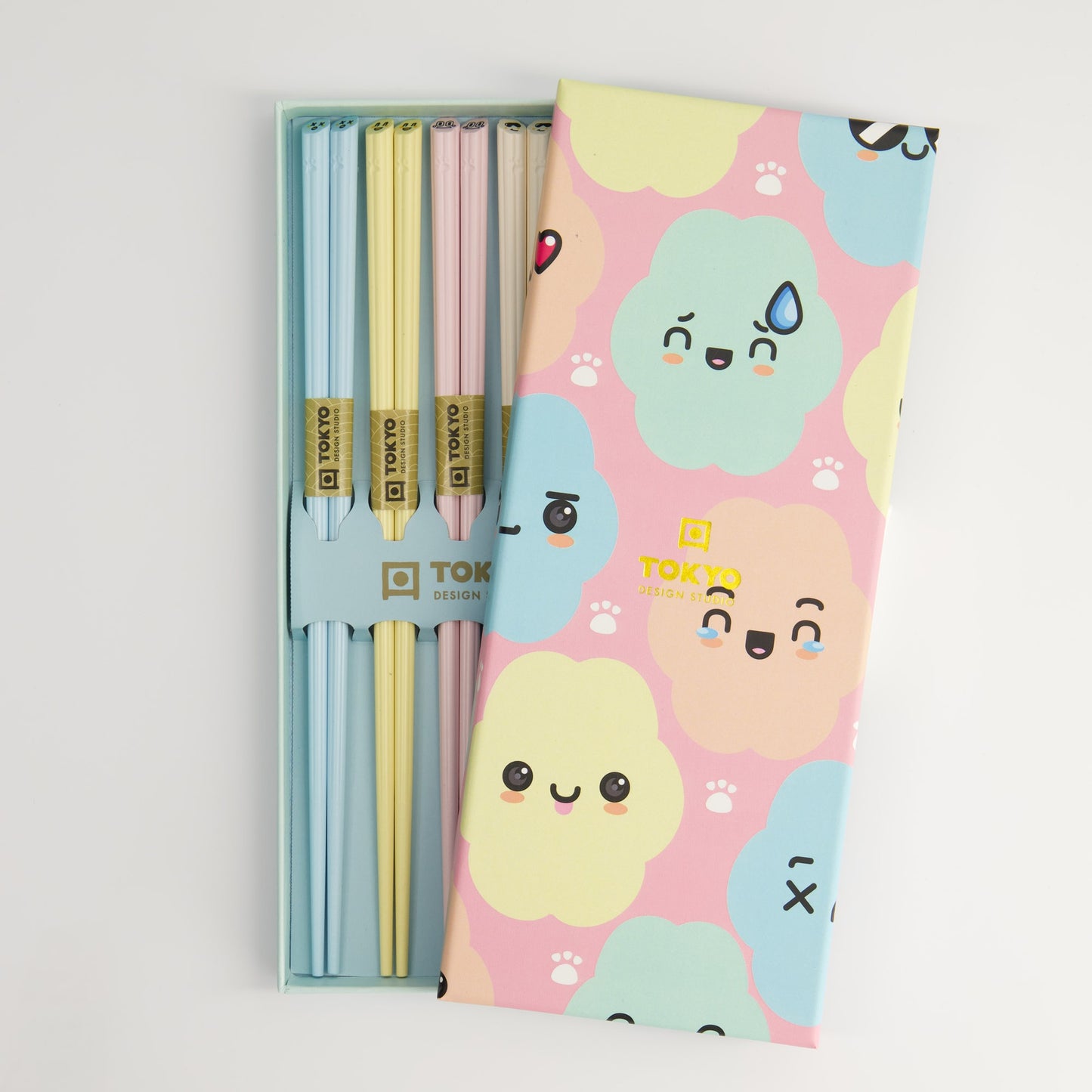 Tokyo Design Studio Chopstick Giftset Cloud Emoji
