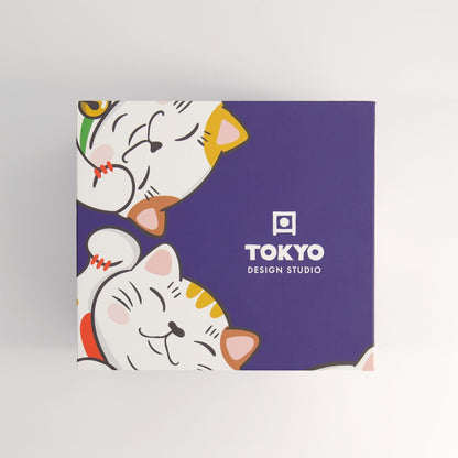 Tokyo Design Studio Kawaii Lucky Cat Tea Pot Giftset