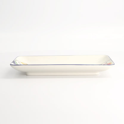 Tokyo Design Studio Kawaii Lucky Cat Sushi Plate White
