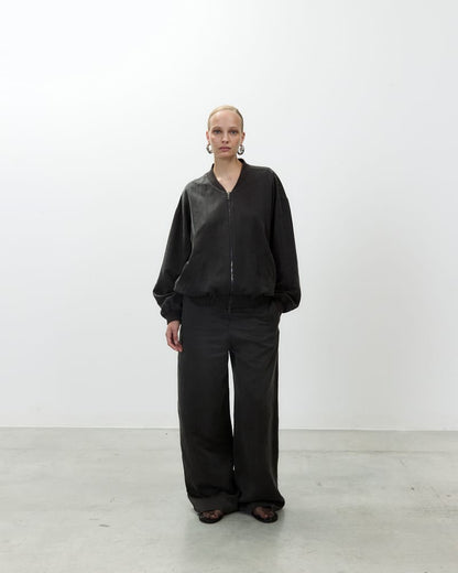 Alysi Linen Bomber