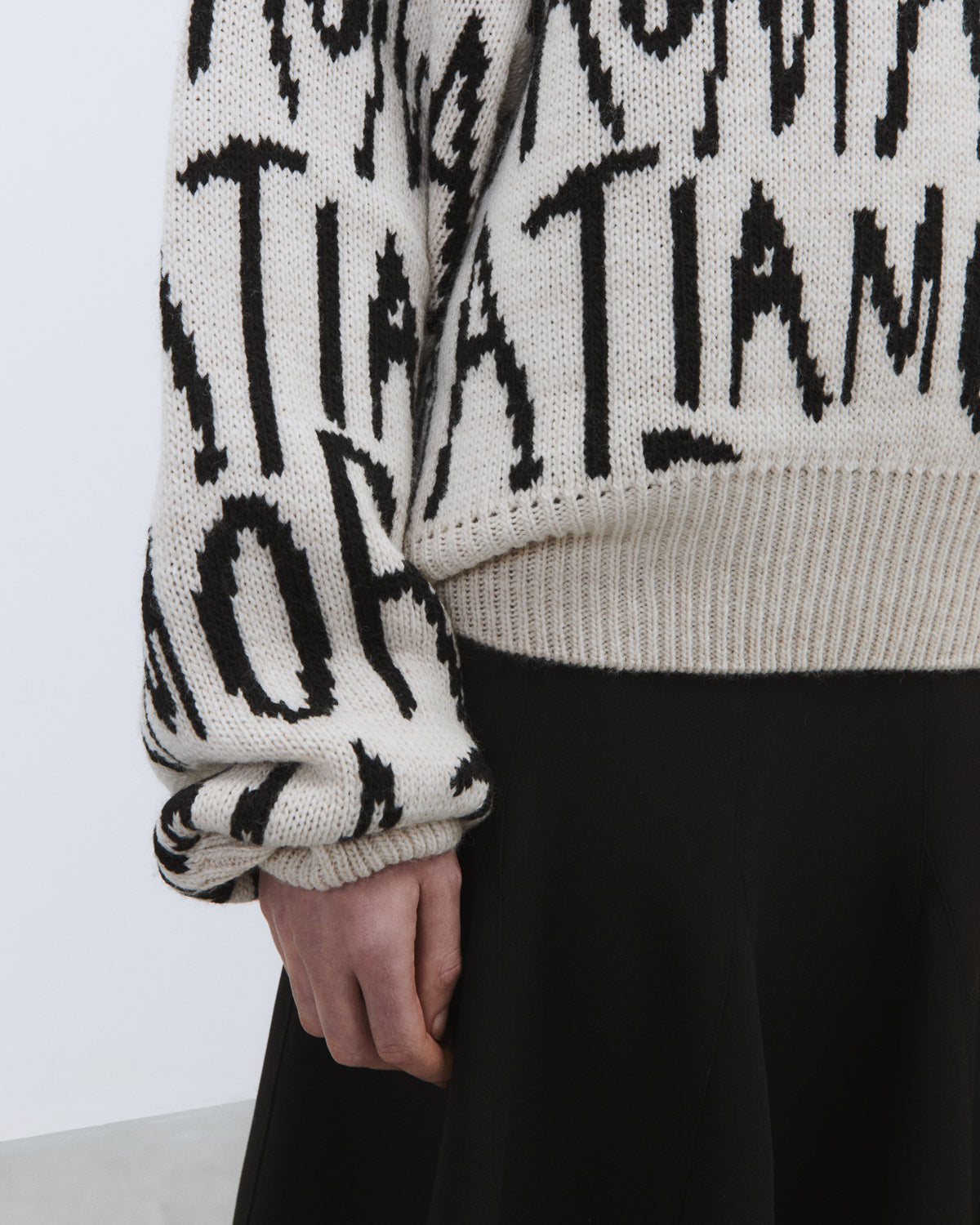 Alysi Jacquard Sweater 265452