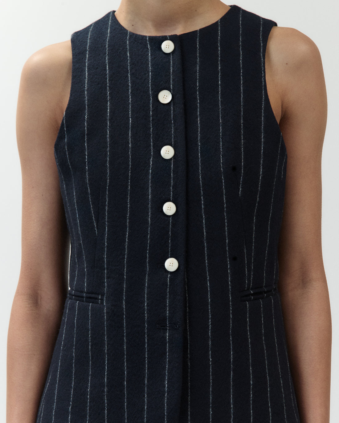 Alysi Pinstripe Vest