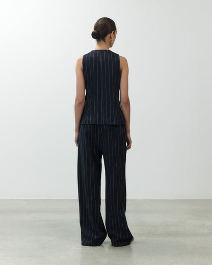 Alysi Pinstripe Vest