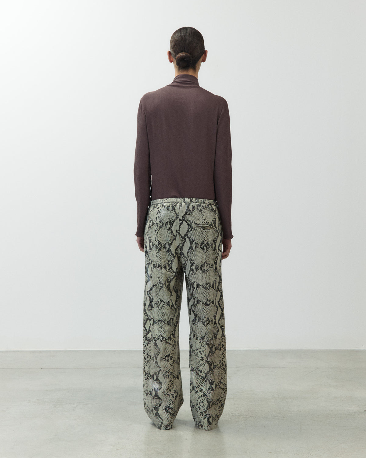 Alysi Leather Trousers