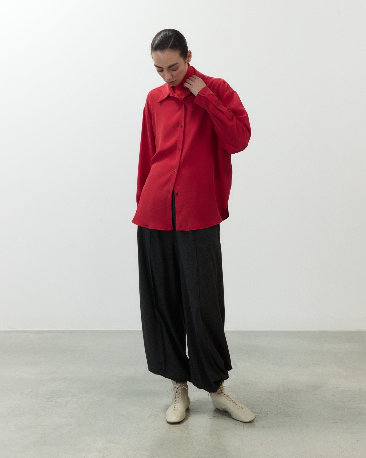 Alysi Crepe De Chine Shirt
