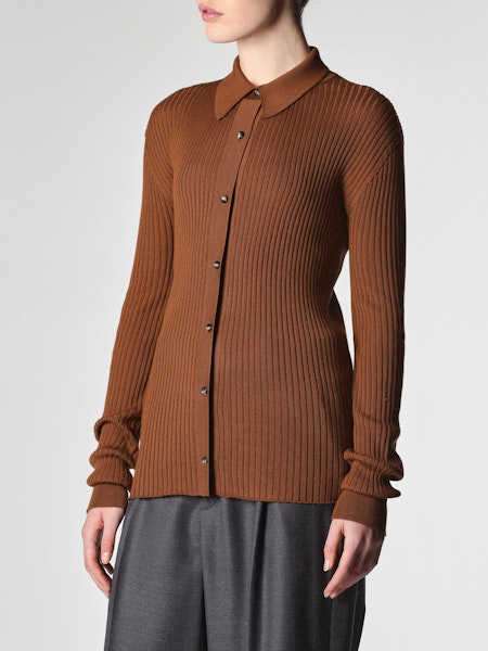 Roberto Collina Polo Cardigan F08205