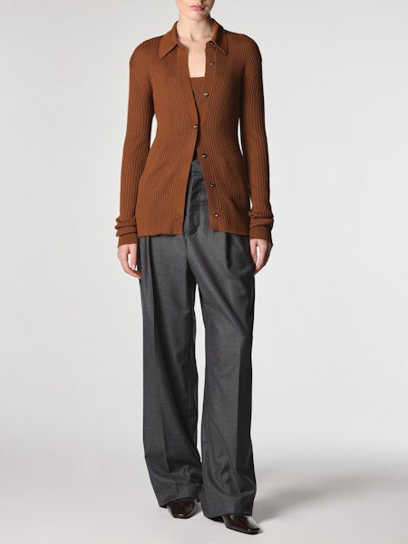 Roberto Collina Polo Cardigan F08205