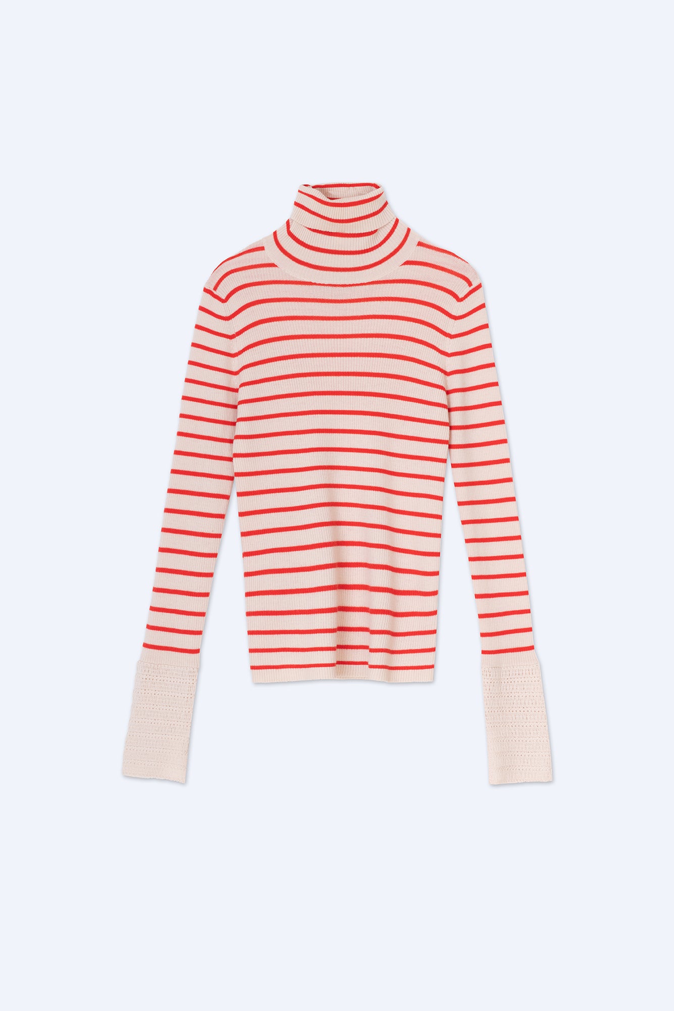 Alysi Striped Turtleneck 254404