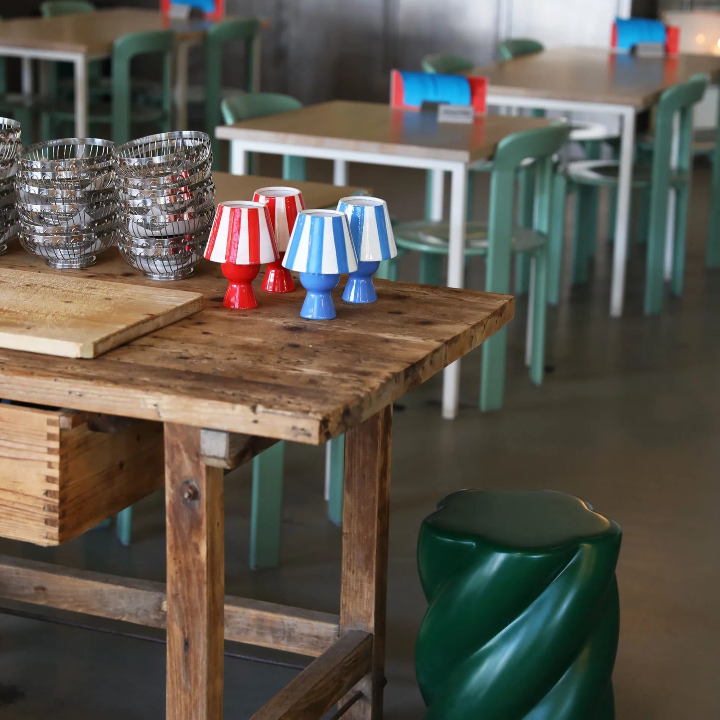 &Klevering Tealight holder cantine red