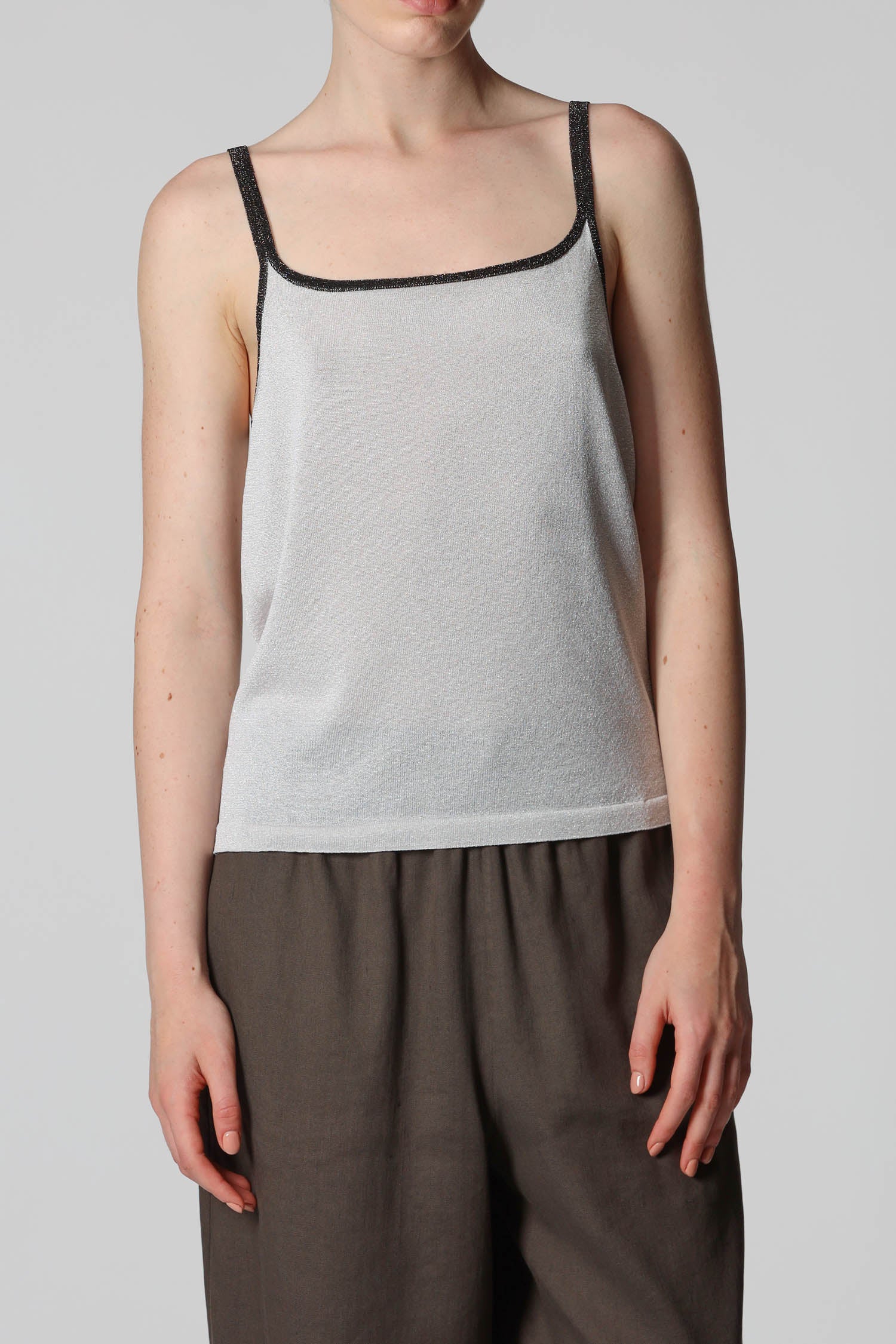 Roberto Collina Lurex Top