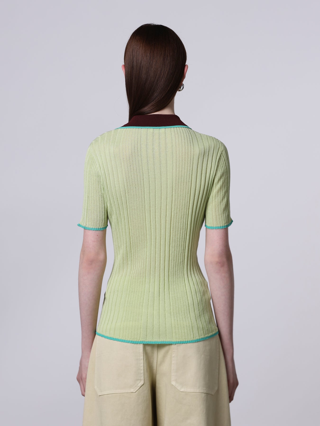 Roberto Collina Ribbed Polo