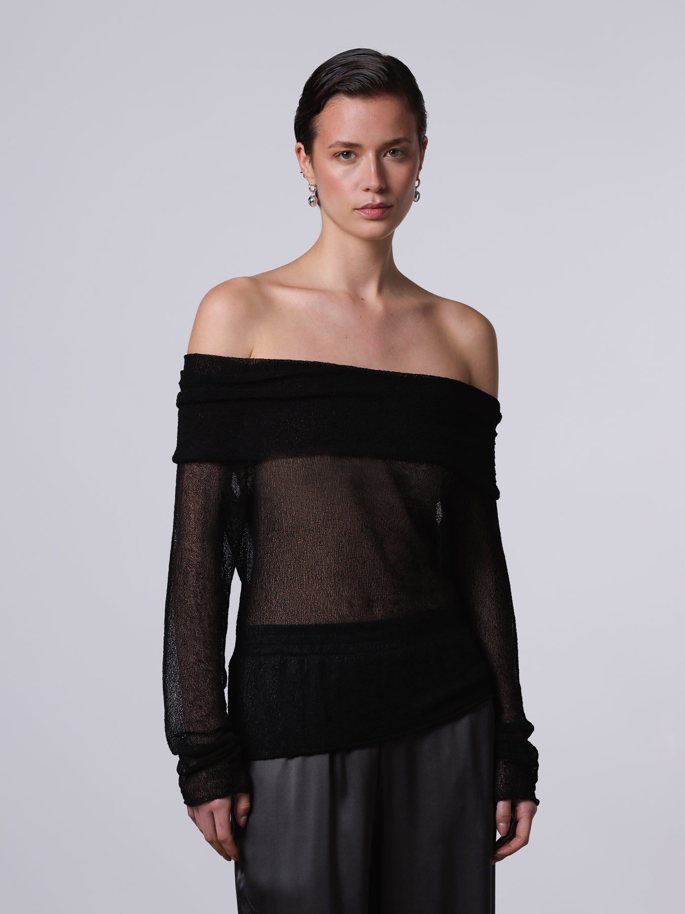 Roberto Collina Off Shoulder Sweater