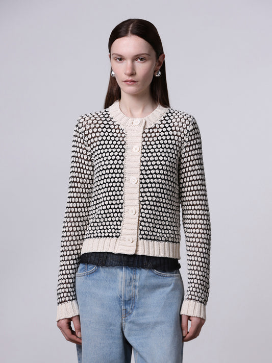 Roberto Collina Bobble-Stitch Cardigan