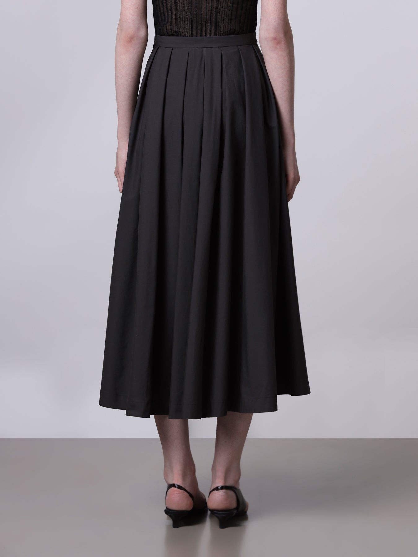 Roberto Collina Wide Pleated Skirt