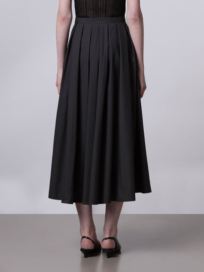 Roberto Collina Wide Pleated Skirt