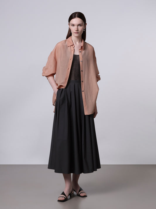Roberto Collina Wide Pleated Skirt
