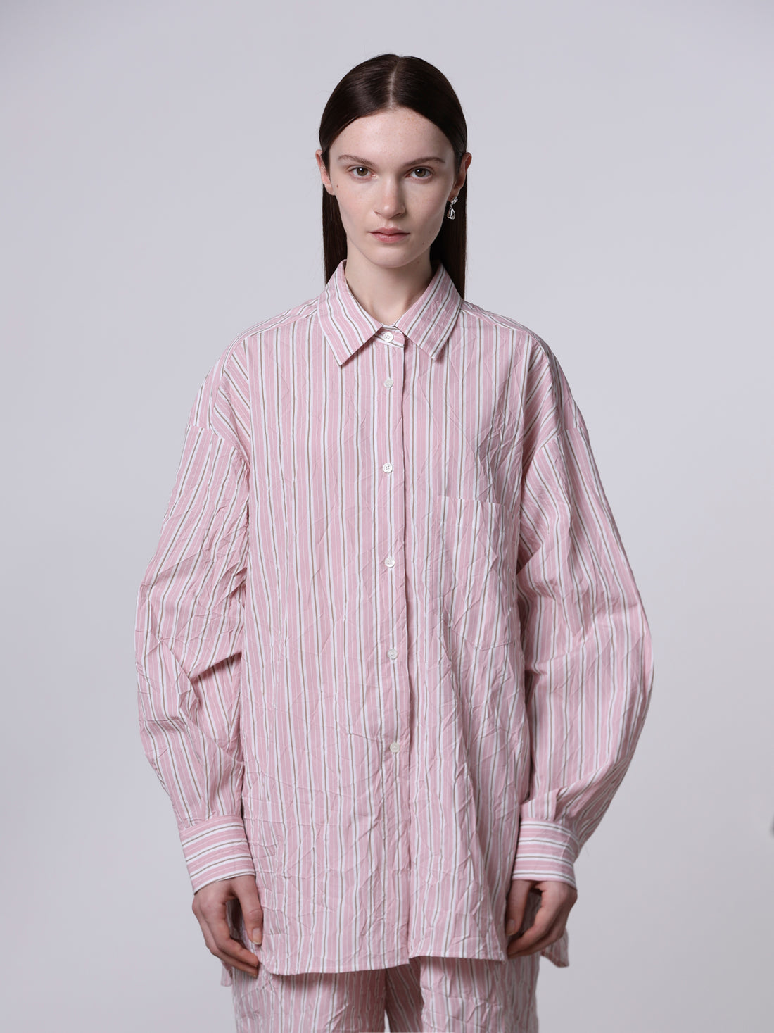 Roberto Collina Oversized Crinkled Shirt