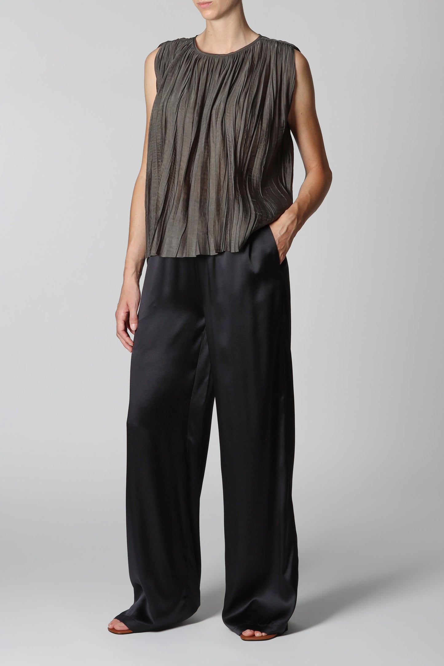 Roberto Collina Silk Trousers