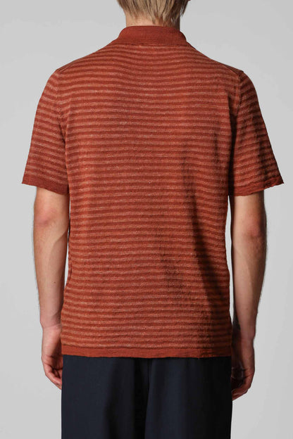 Roberto Collina Striped Polo