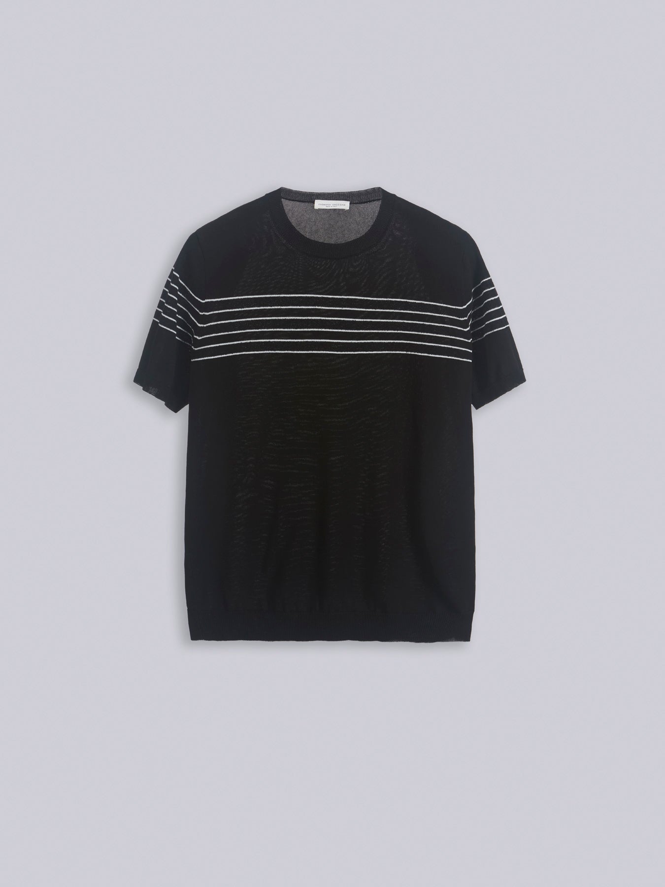 Roberto Collina Striped Short Sleeve