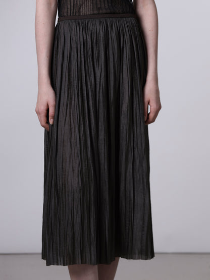 Roberto Collina Plisse Midi Skirt