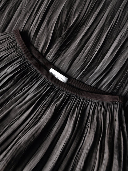 Roberto Collina Plisse Midi Skirt
