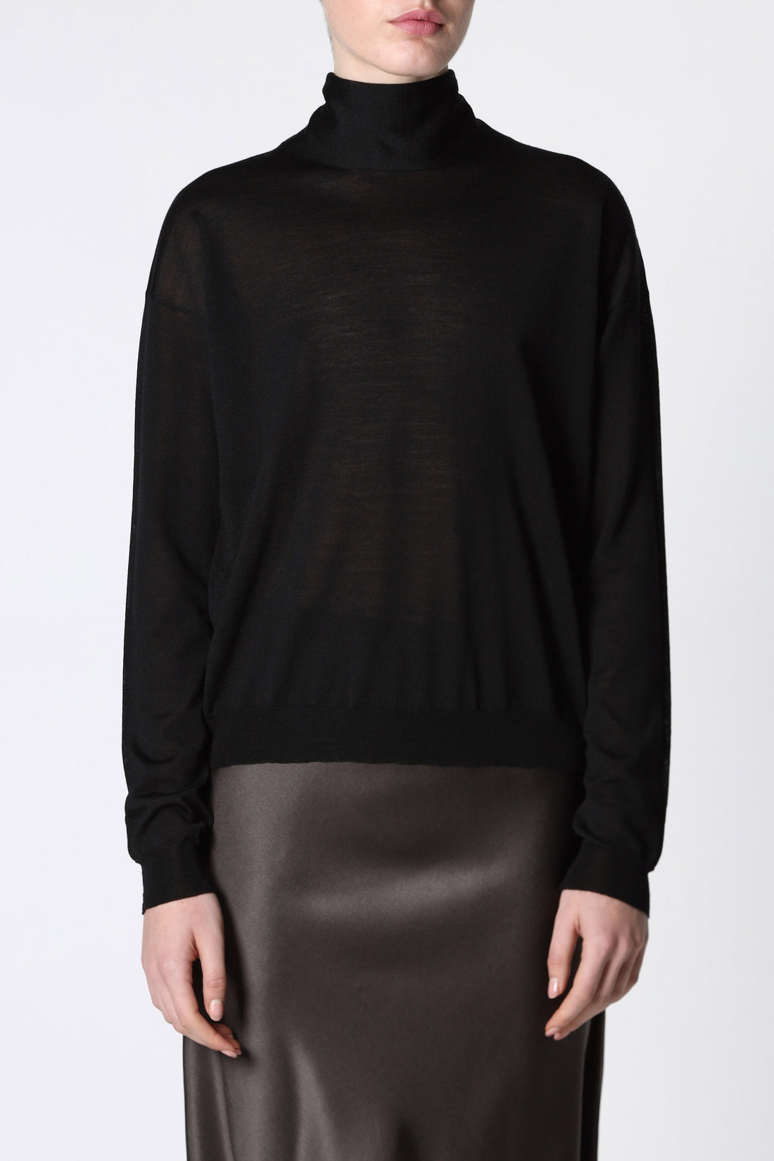 Roberto Collina Scarf V-neck Top