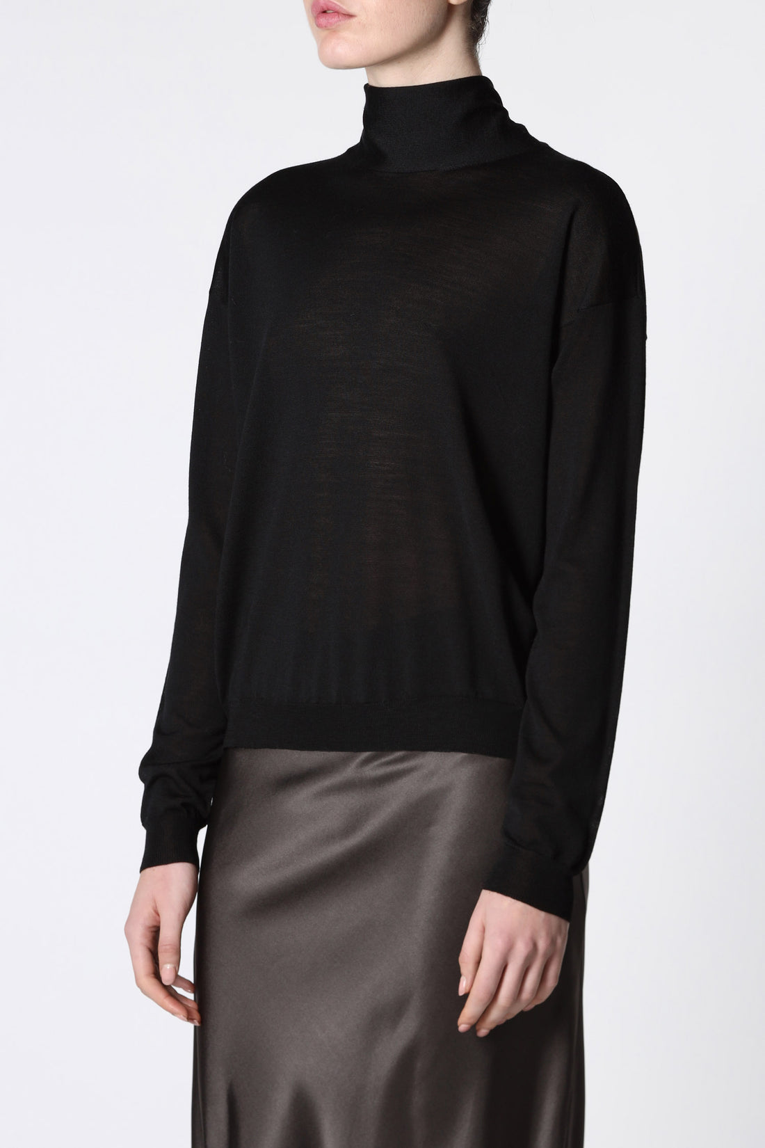 Roberto Collina Scarf V-neck Top