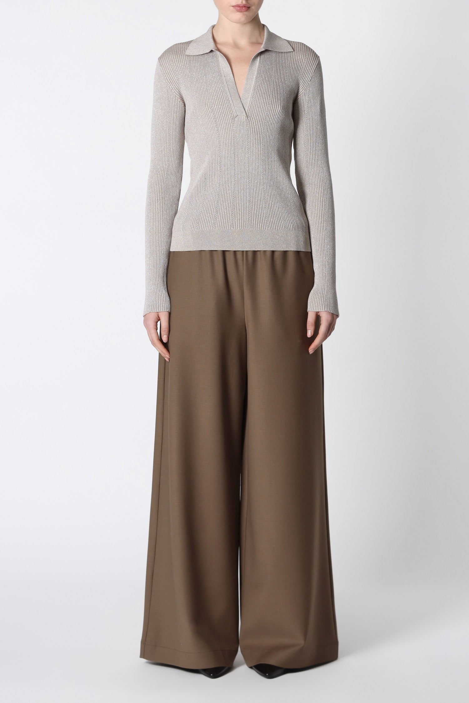 Roberto Collina Polo Lurex