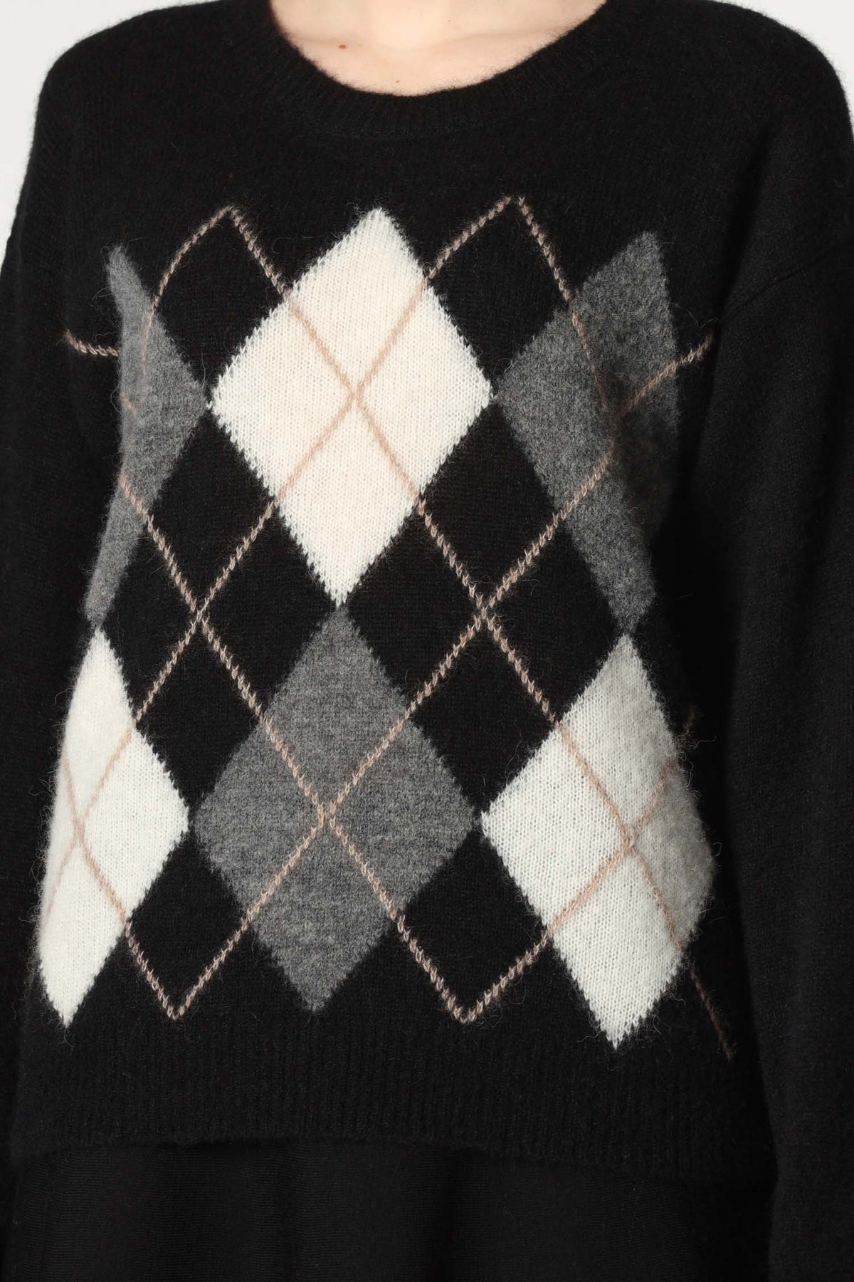 Roberto Collina Argyle Sweater