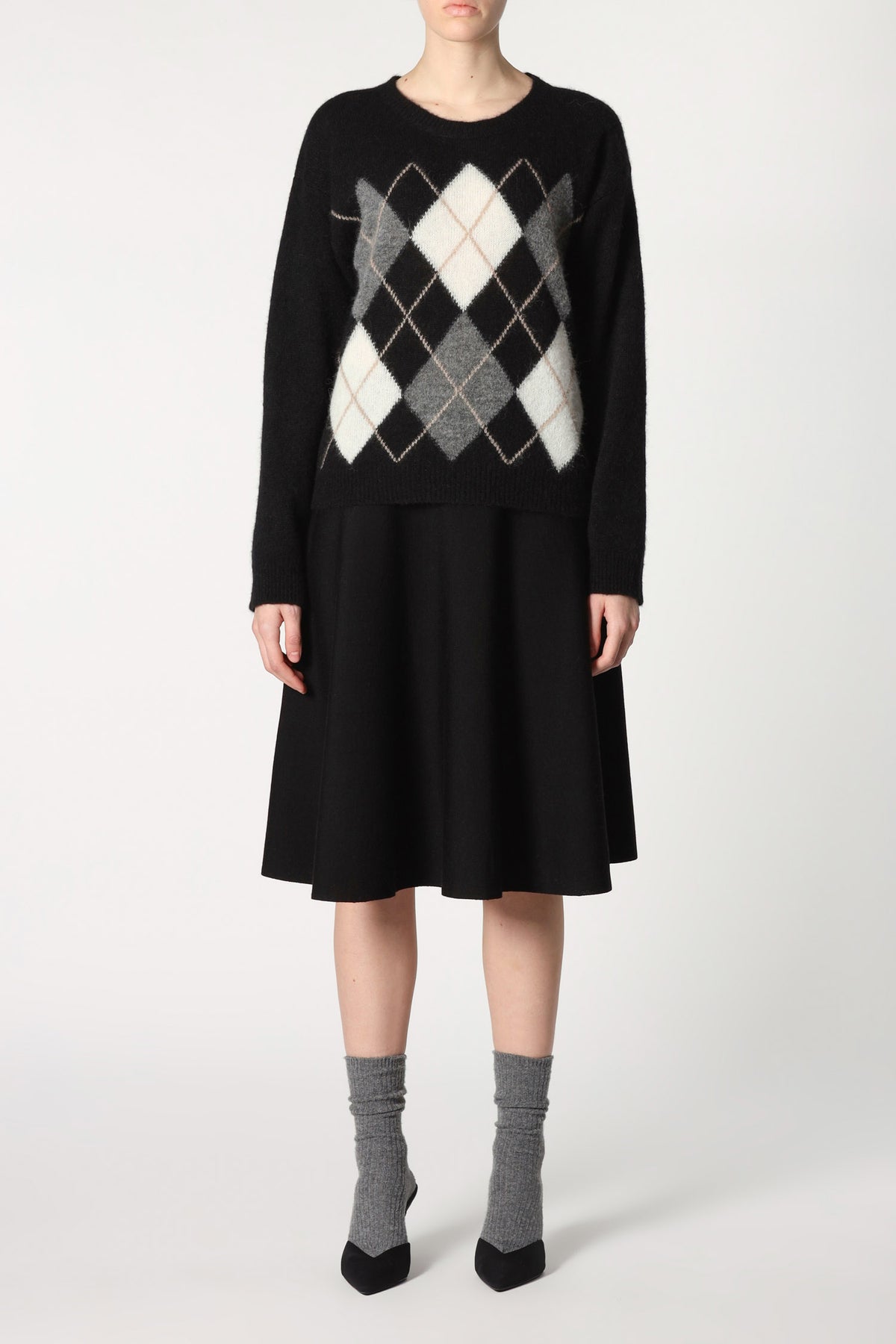Roberto Collina Argyle Sweater
