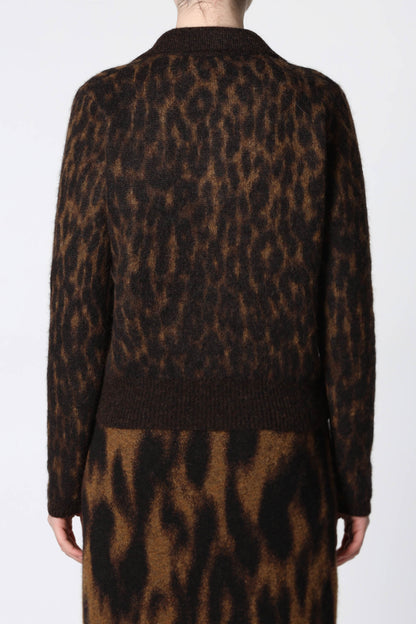 Roberto Collina Polo Animal Print