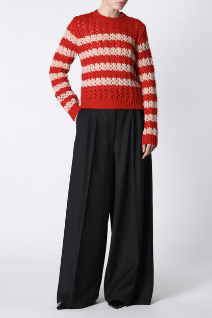 Roberto Collina Striped Knit crew neck