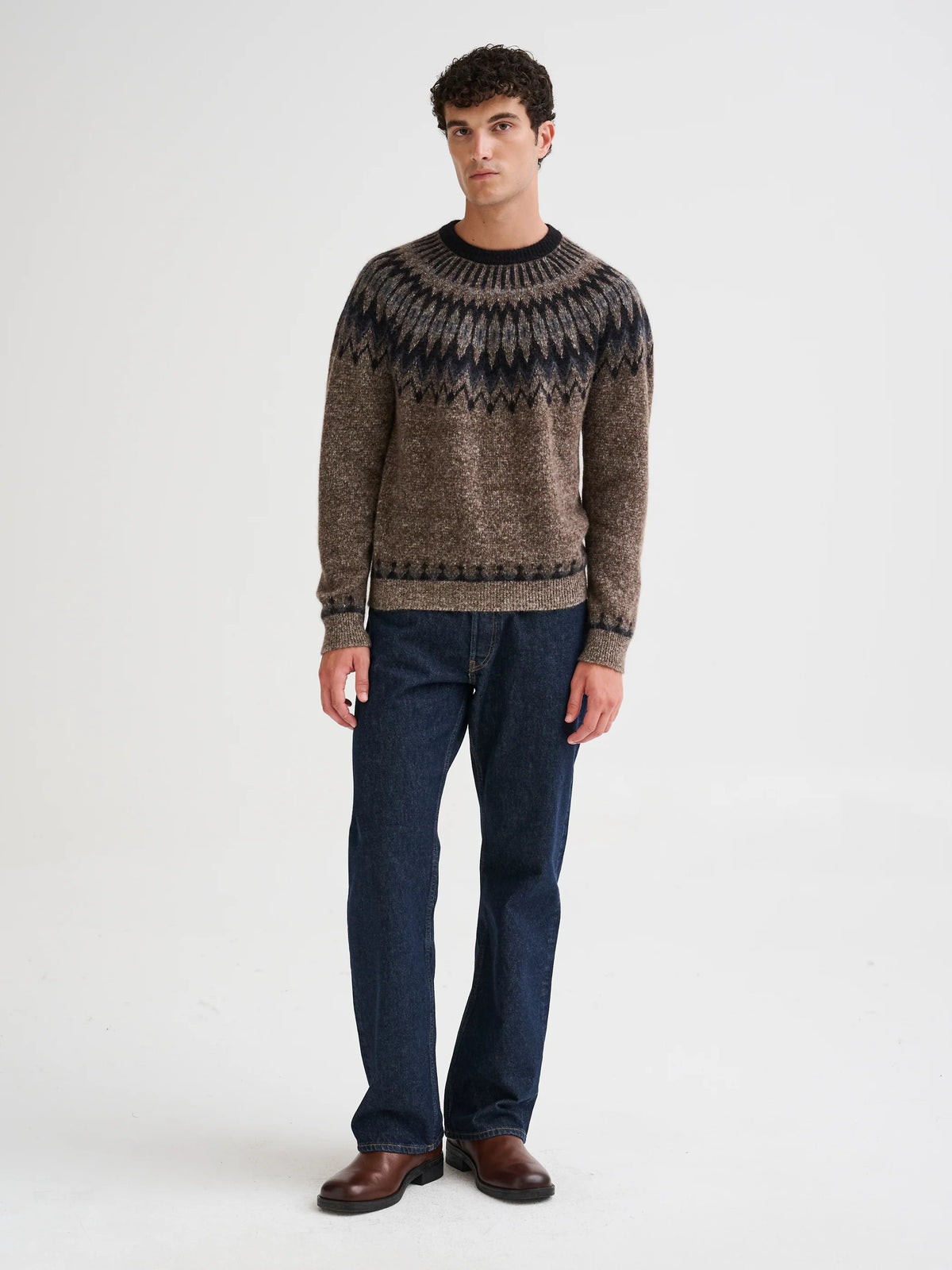 Roberto Collina Long Sleeve Jacquard
