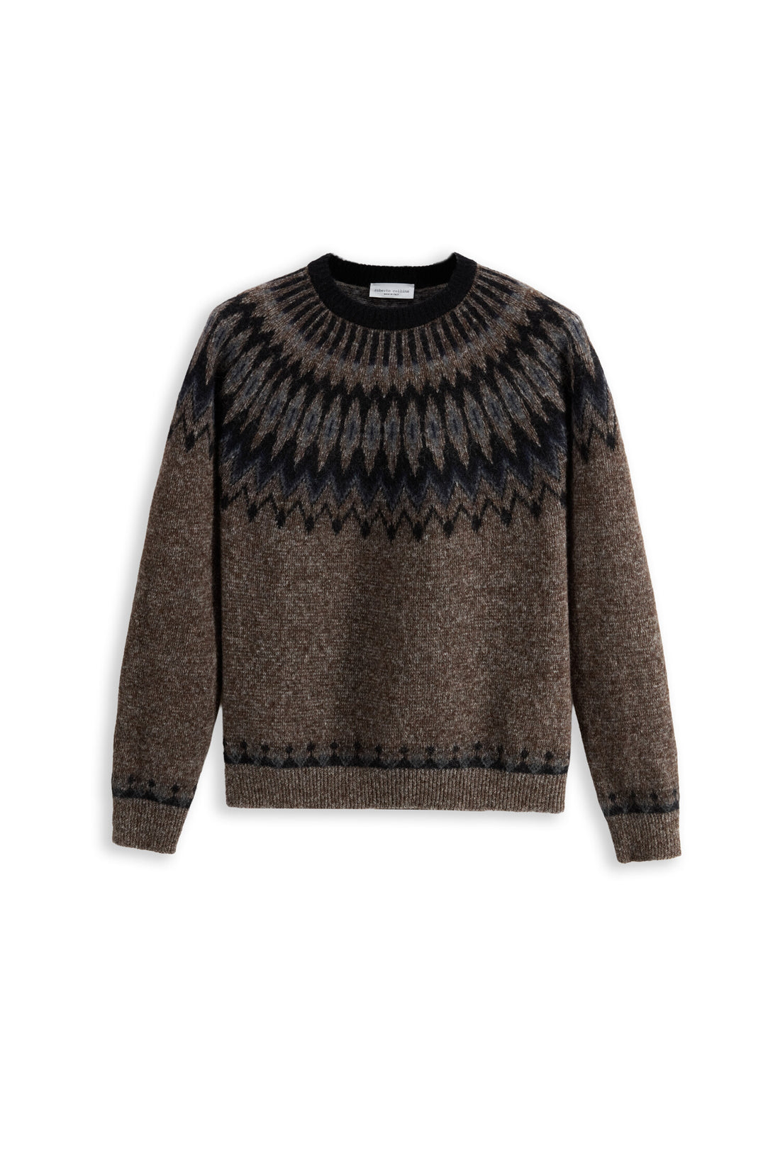 Roberto Collina Long Sleeve Jacquard