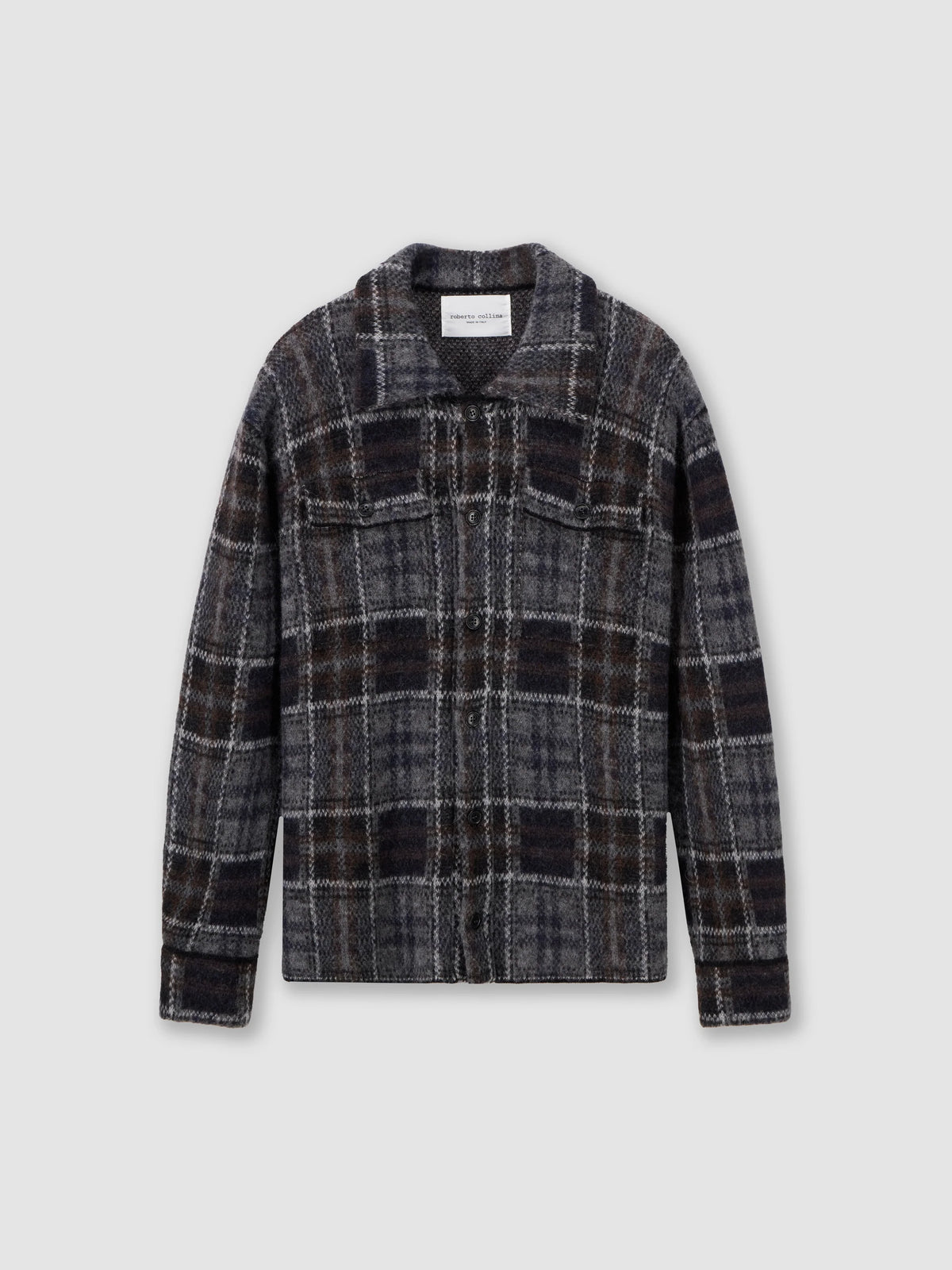 Roberto Collina Long Sleeved Check Shirt