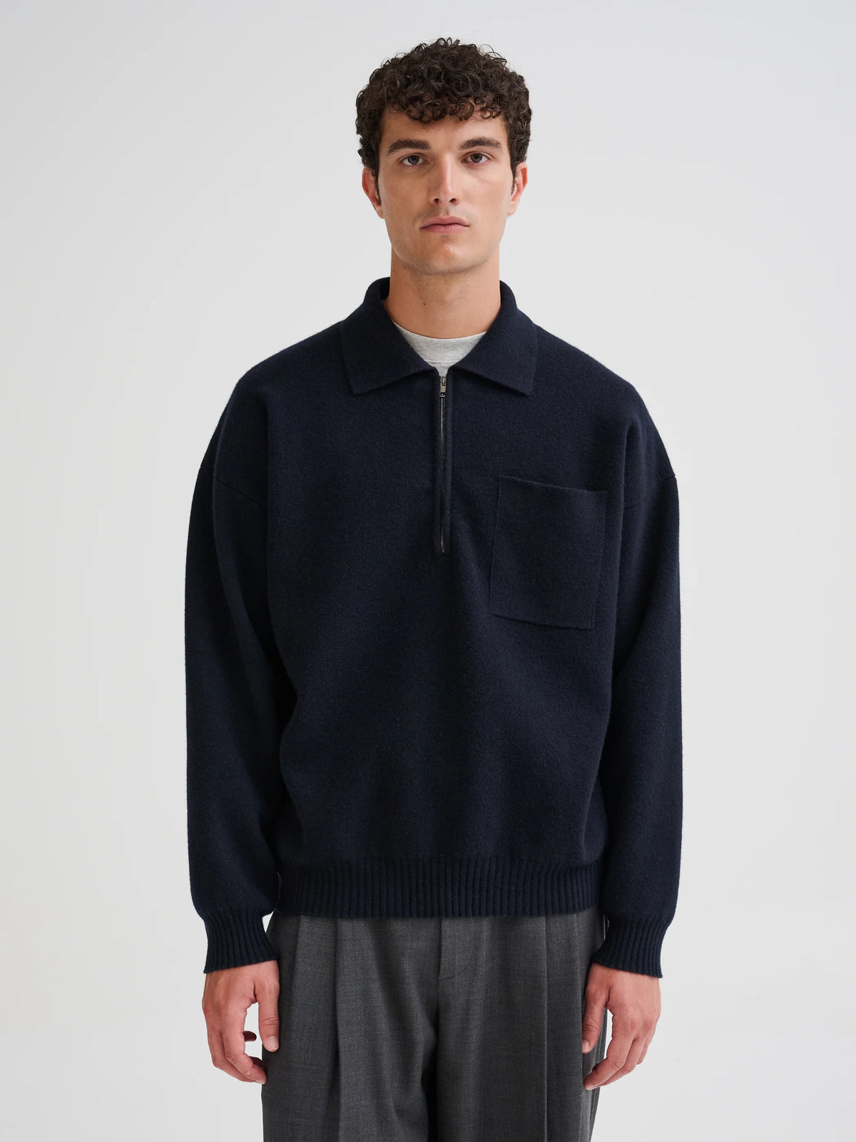 Roberto Collina Zip Polo